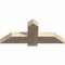 Ekena Millwork Eugene Smooth Timber Gable Bracket, Douglas Fir, 36"W x 15"H x 3 1/2"D x 5 1/2"F, 10/12 Pitch GBW036X15X0406EUG00SDF - alternate 5